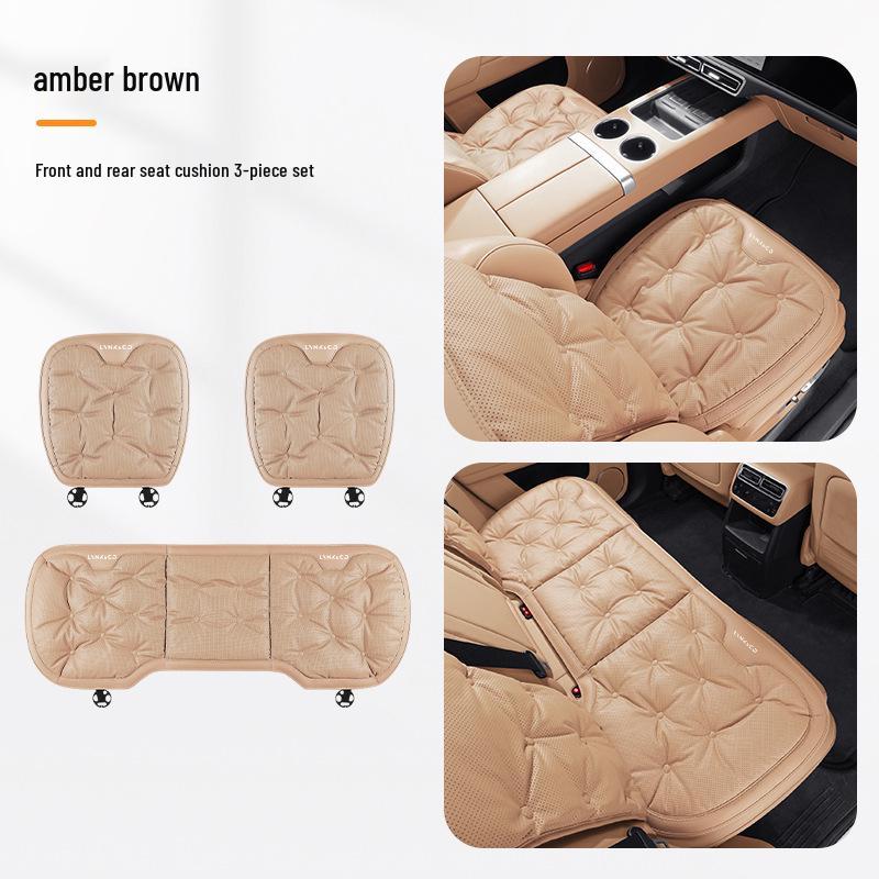 Lynk & Co Car Seat Cushion: Breathable, Universal Pad for Models 01/02/03/05/06/08/09, All Seasons