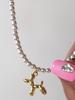 Balloon Dog Necklace Cute Animal Light Luxury Niche Exquisite High-end Temperament Simple Design Clavicle Chain Women's Model