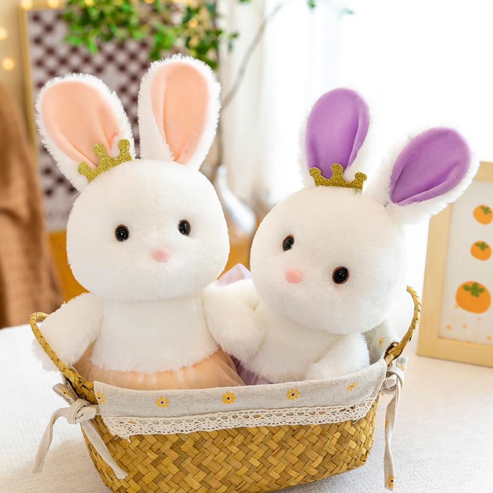 Cute Bunny Plush Toy Cartoon Stuffed Animals Doll Birthday Gift For Children
