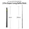 Carbon Selfie Extended Stick Ultra-Long Adjustbable Stick For Insta360 X5 X4 X3 ONE RS/ONE R/ONE X2/ONE X /GoPro/DJI