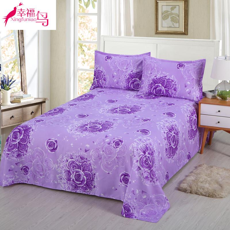 

Простыни для кровати с принтом, матовый чехол для матраса, бытовая простыня для взрослых, размера «queen-size», машинная стирка, дышащая, антибактериальная, простая 150X230cm-1pc