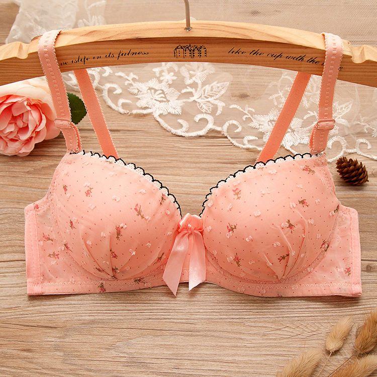 Fashion Bras Ruffles Underwear Girls Cute Lingerie Female Brassiere Colorful Lady Sexy Bras