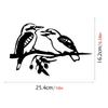 Metal Bird Stake Outdoor Garden Bird Statue Decorative Metal Animal Silhouettes for Tree Garden Decorative Bird Ornament