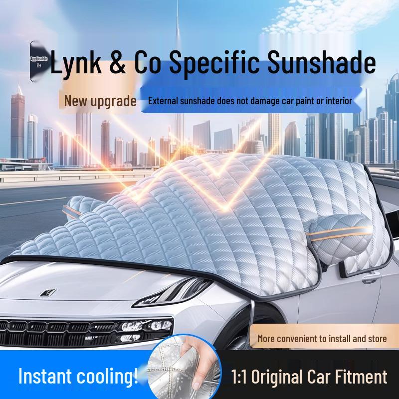 Lynk & Co Car Sunshade: Sun Protection, Heat Insulation for Models 01/02/03/05/06/09
