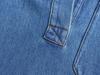 2024 Sommer Damen Gewaschenes Blaues Denim Lockeres Hemd und Jeans Set
