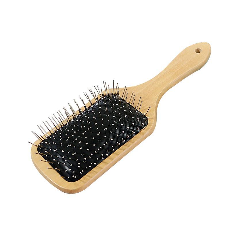 Wutong Wood Air Cushion Massage Comb - Steel Needle Health Large Board Comb