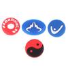 Tennis Racket Vibration Dampeners Silicone Anti-Vibration Tennis Shockproof Absorber Smile Face Shock Pad Accessories Random