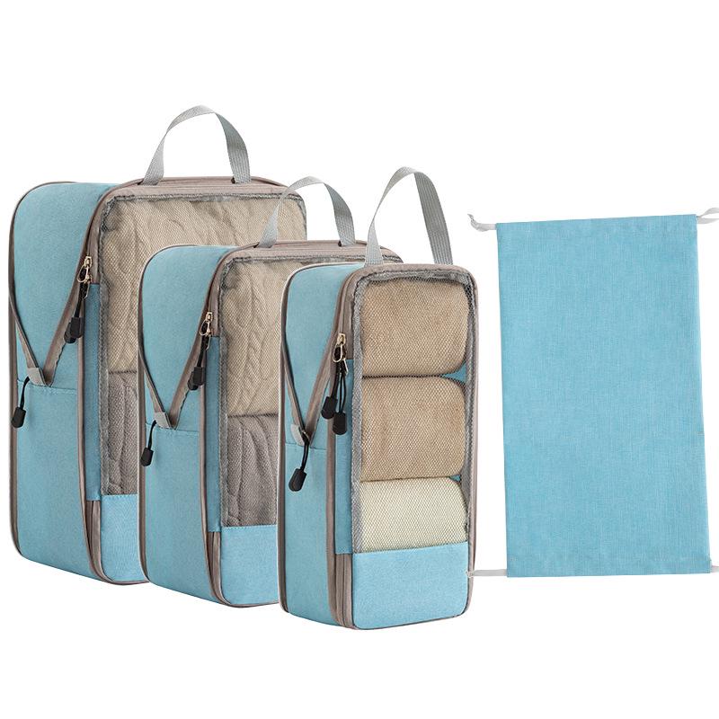 Travel Storage Bags for Business Trips - Suitcase Organization & Compression Toiletries Bags