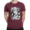 Men Black Stones T Shirt NANA Osaki Manga 100% Cotton Clothes Hipster Short Sleeve Crewneck Tees New Arrival T-Shirts