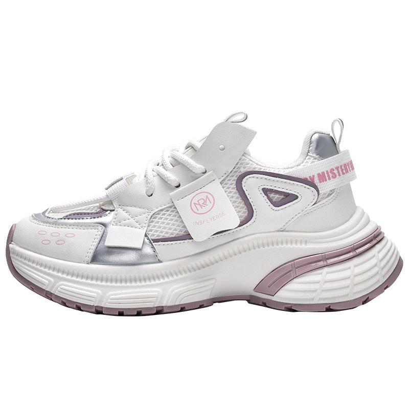 

Spring new platform dad shoes heightening casual sneakers 3801 40