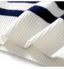 Men's Striped Pure Wool Round Neck Casual Thick Knit Sweater for Autumn & Winter