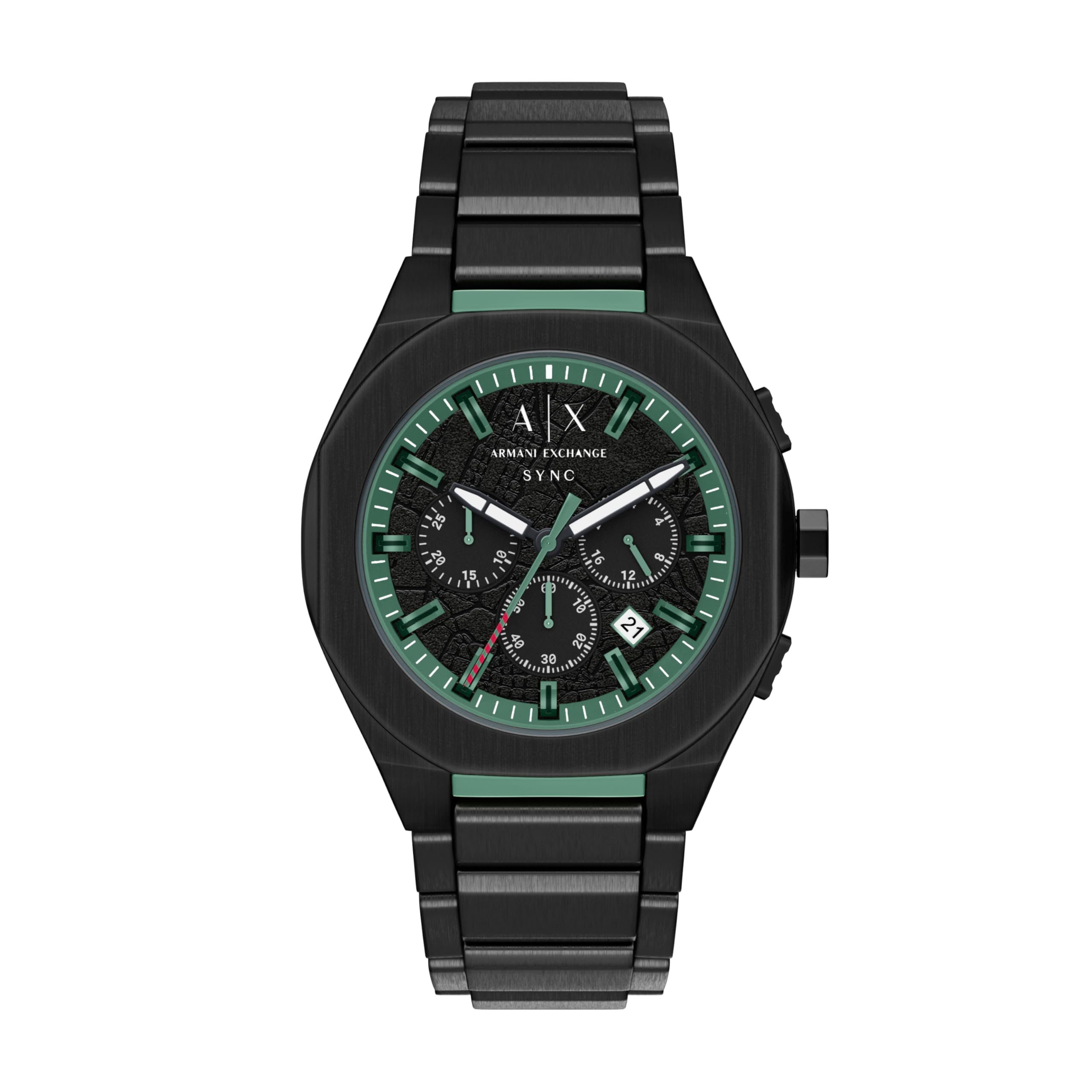 

Чоловічий аналоговий годинник Armani Exchange з нержавіючої сталі AX4294 чорний
