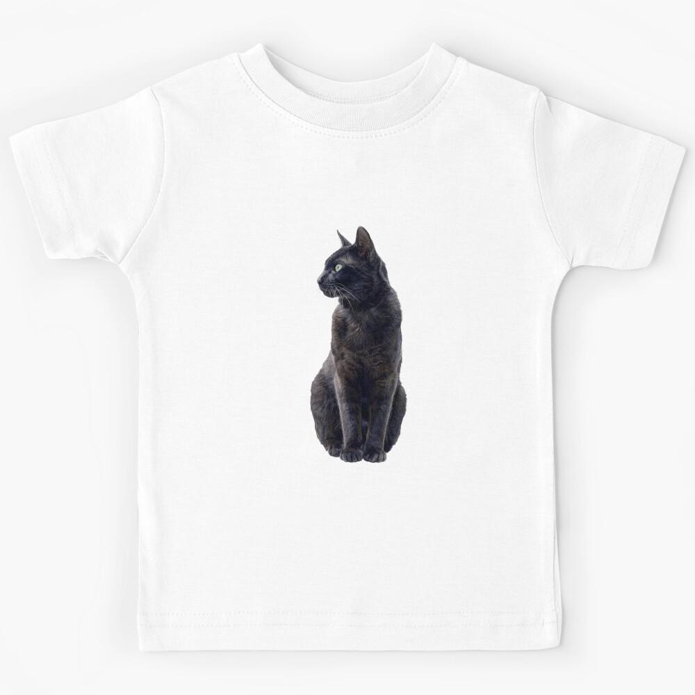 Black cat  Kids T-Shirt 140