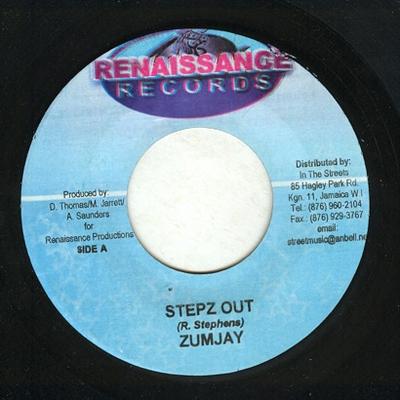 7inch Record ZUMJAY / VOICEMAIL - Stepz Out / That Girl NONE Renaissance Rec 2004 Jamaica Reggae, Ska & Dub Used