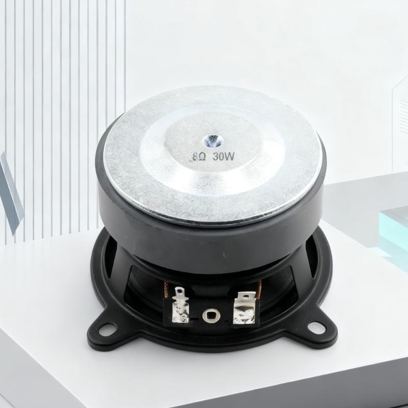 Powerful 30W 8ohm Wireless Speaker Driver 3Inch Double Bass Full Frequency Metal Frame Easy Installation Holes