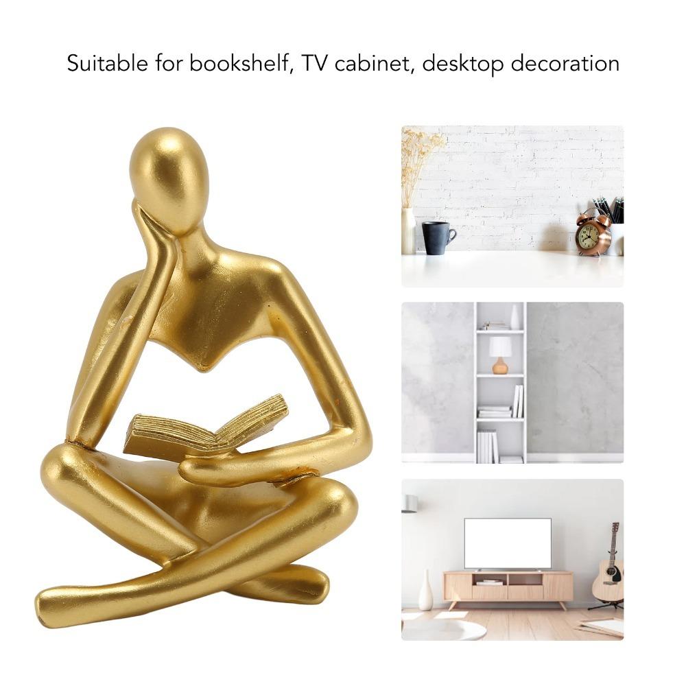 3.35x 2.56 x 4.53in Abstract Human Tabletop Ornament Hotel Interior Display Piece