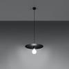 Lampa Wisząca Flavio 1 E27 Czarny Sollux Sl.0853