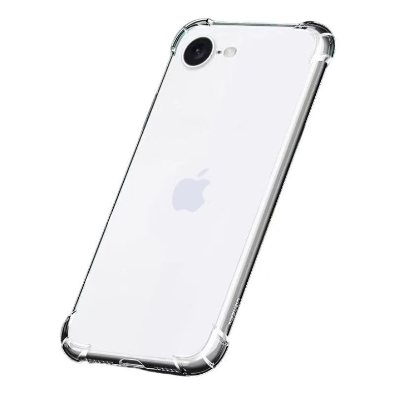 Shockproof Original Clear Back Cover Fundas For iphone17e Luxury Case iPhone 16e 17e Cover iphone 16 17 E Soft Silicone Cover