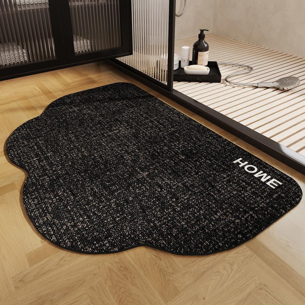 Badezimmermatten Haushalts Anti-Rutsch-Fußmatten Badezimmermatten Sind Schmutzabweisend und Leicht zu Pflegen