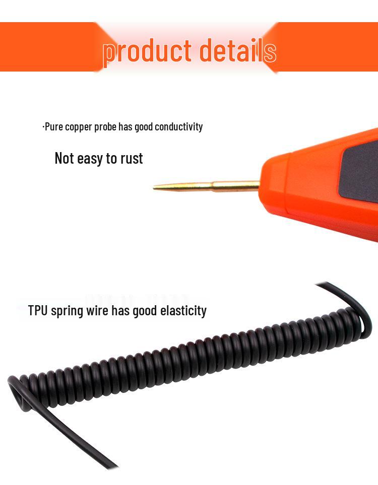 Digital Voltage Test Pen for Automotive Electrical Circuit Repair