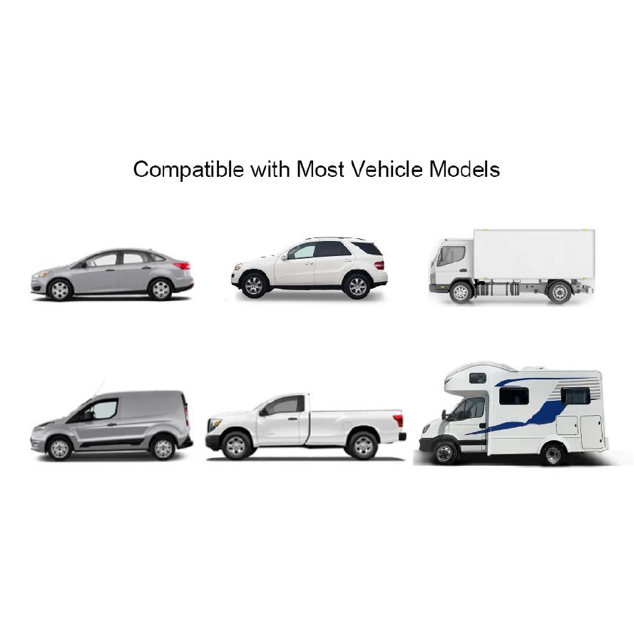 MHCABSR Wireless Car Backup Camera WiFi Reversing Camera Work with Phone For Bus RV Trailer Excavator Rear View Camera Dashcam