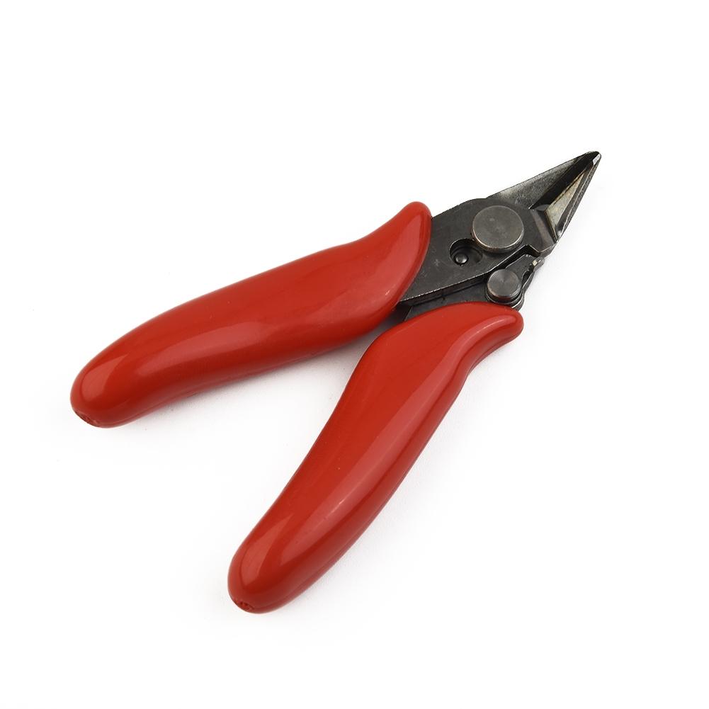 3.5 Diagonal Cable Wire Cutters Jaw Beading Pliers Nipper Non-slip Handle