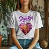 Sangria Sunset Unisex Tee - Perfect for Summer Gatherings, Beach Sangria T-shirt