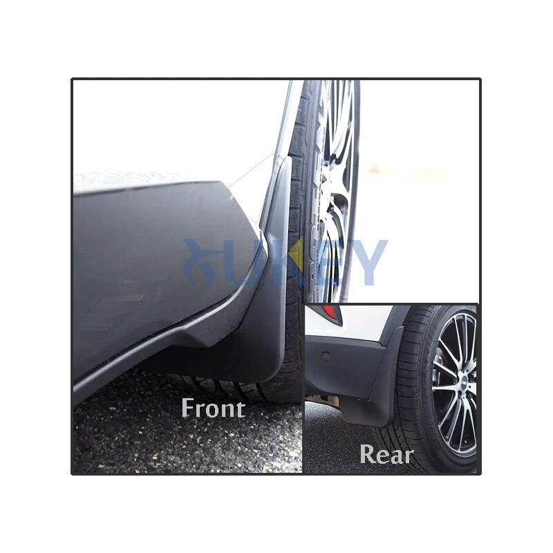 Set Mudflaps For Toyota C-HR 2017 2018  CHR Front Rear Mudflap Fender Guard Splash Flap Bumper Protection Fender Flares