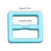 Newest 20Pcs Tri-glide Mini Buttons Metal Belt Buckle Doll Clothes Buttons Shoes Buckle For Blyth Doll Bags Clothing Accessory