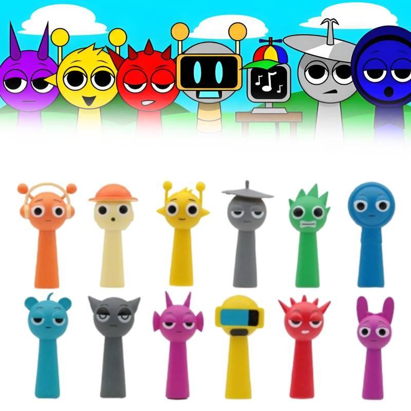 Adorable Rhythm Box Blind Box Toy Set With Pvc Figures And Collectible Cards