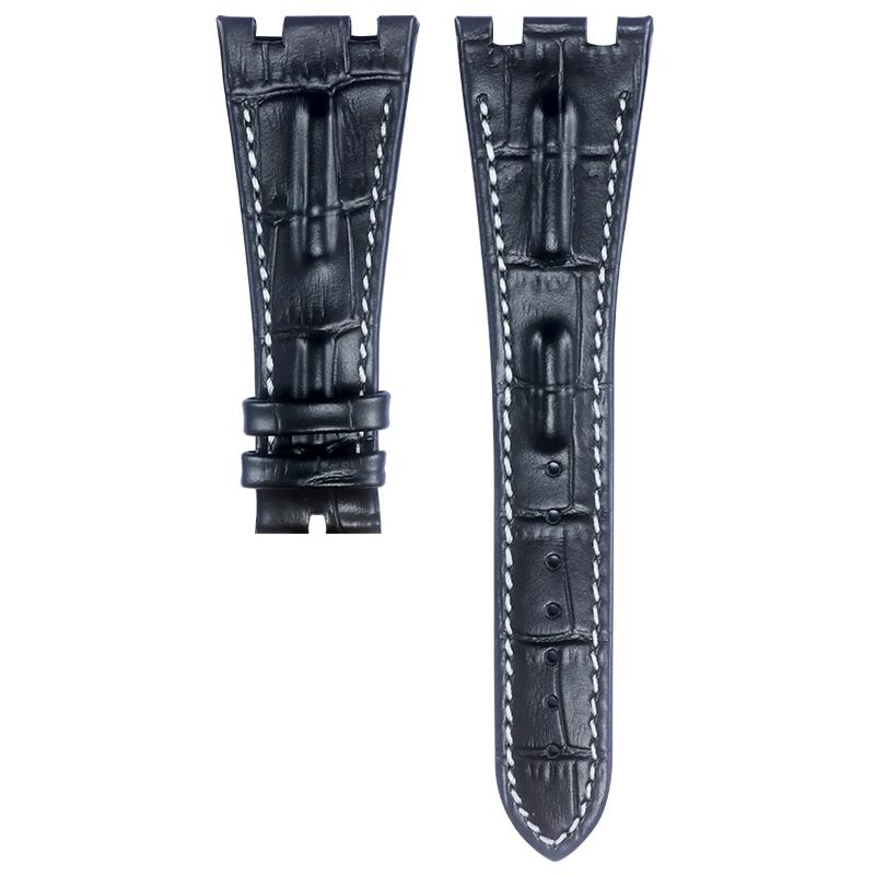 BRETA Echtes Leder Uhrenarmband für Audemars Piguet Royal Oak Offshore 15710 15703 26470 Armband für AP Faltschließe 28mm