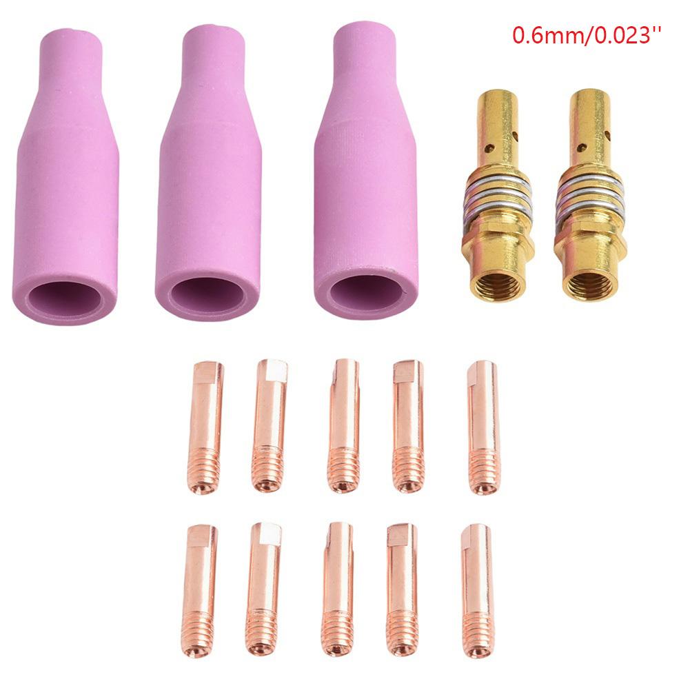 For MIG Welding Standard Welding Nozzle Kit Earthenware Welding Nozzles Set Welding Nozzle Earthenware Nozzles