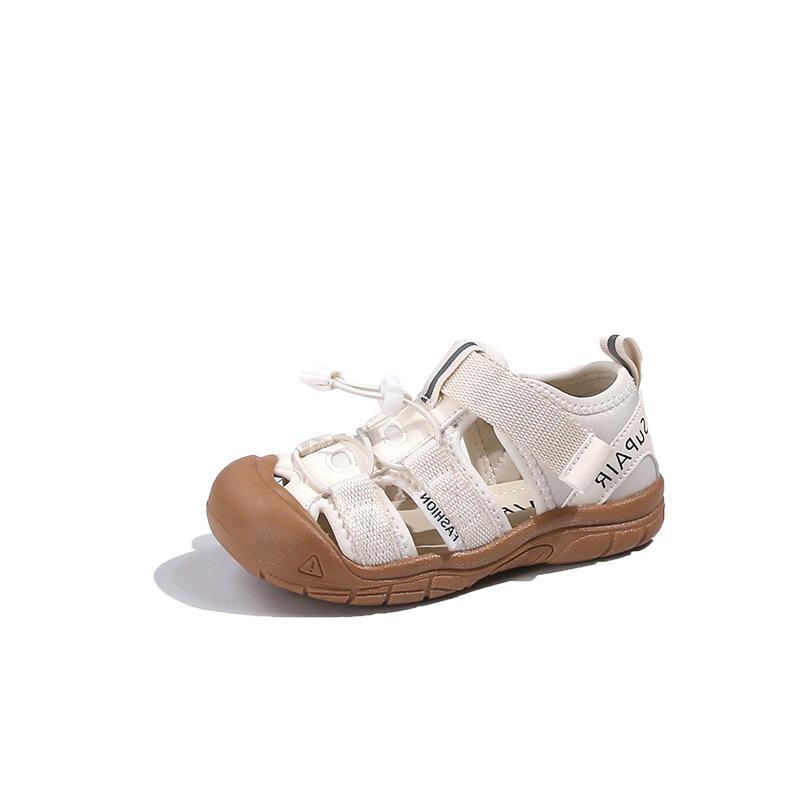 

Сетчатые туфли с полым каркасом, новинки лета 2025 года, повседневные туфли на мягкой подошве с нескользящим эффектом для маленькой девочки, модные сандалии для мальчиков 27-31 yards, 5 pairs in one hand