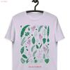 Plant Tropics Organic Cotton T Shirt Lover Mom For Planter Vintage Stretched Breathable Top For Everyday Wear Versatile