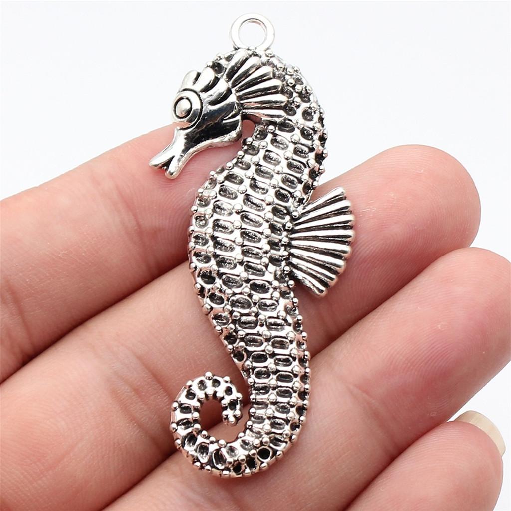 Octopus Seahorse Crab Shrimp Marine Life Charm Antique Bronze Zinc Alloy Jewelry Making Supplies Couple Style