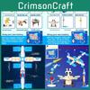 Physik Wissenschaftsexperiment Bastel-Weltraumroboter-Bausatz Für Kinder Pädagogisches Stem-Spielzeug