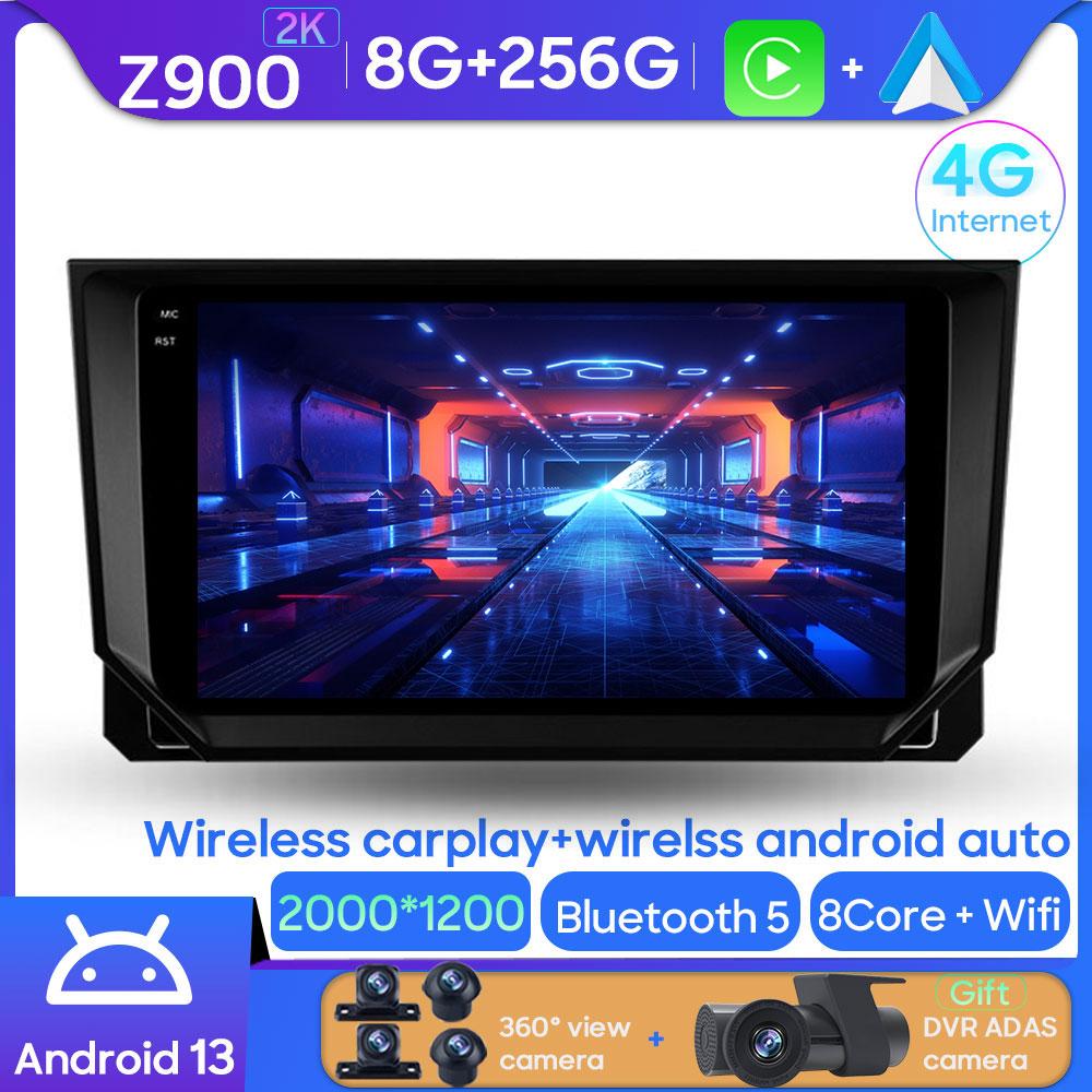 QLED For Seat Ibiza Arona 2017- 2020 Car Radio AI Voice 4G WIFI CarPlay Android Auto GPS Car Multimedia Video Player No 2Din DVD
