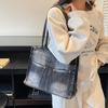 Fashion commuting Women big totes Washed denim female Handbag Large capacity Shoulder Bags Jeans Female Travel Shopping bag