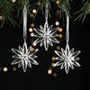 DIY Transparent Icicle Ornaments Acrylic Xmas Tree Ornaments  Merry Christmas Decor