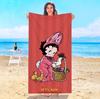 Cute Girls B-Bettys Boops Beach Towel Sauna Swimming Pool Bath Towels Bathroom For Home Playa Travel Spa Baby Microfiber Gym Sea