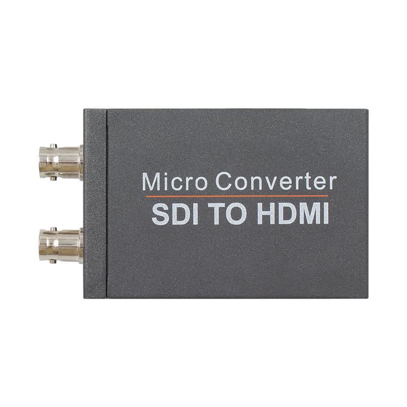 SDI To HDMI Adapter, BNC To HDMI Converter Applicable To 3G-SDI, HD-SDI, SD-SDI Signals, Widely Used In Broadcast Television,