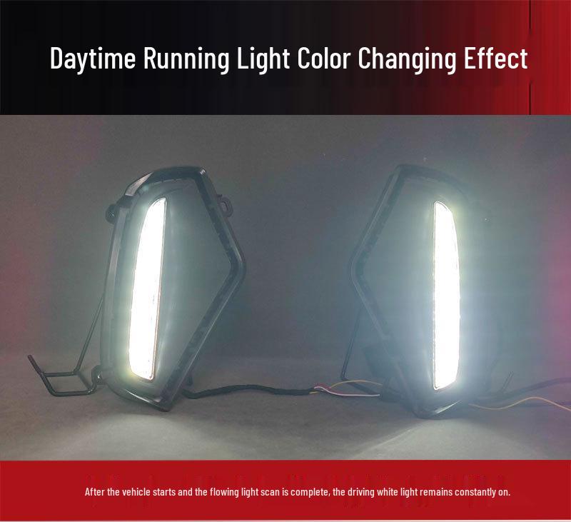 Compatible LED Daytime and Fog Lights for 2020-2025 Toyota RAV4 DRL Models