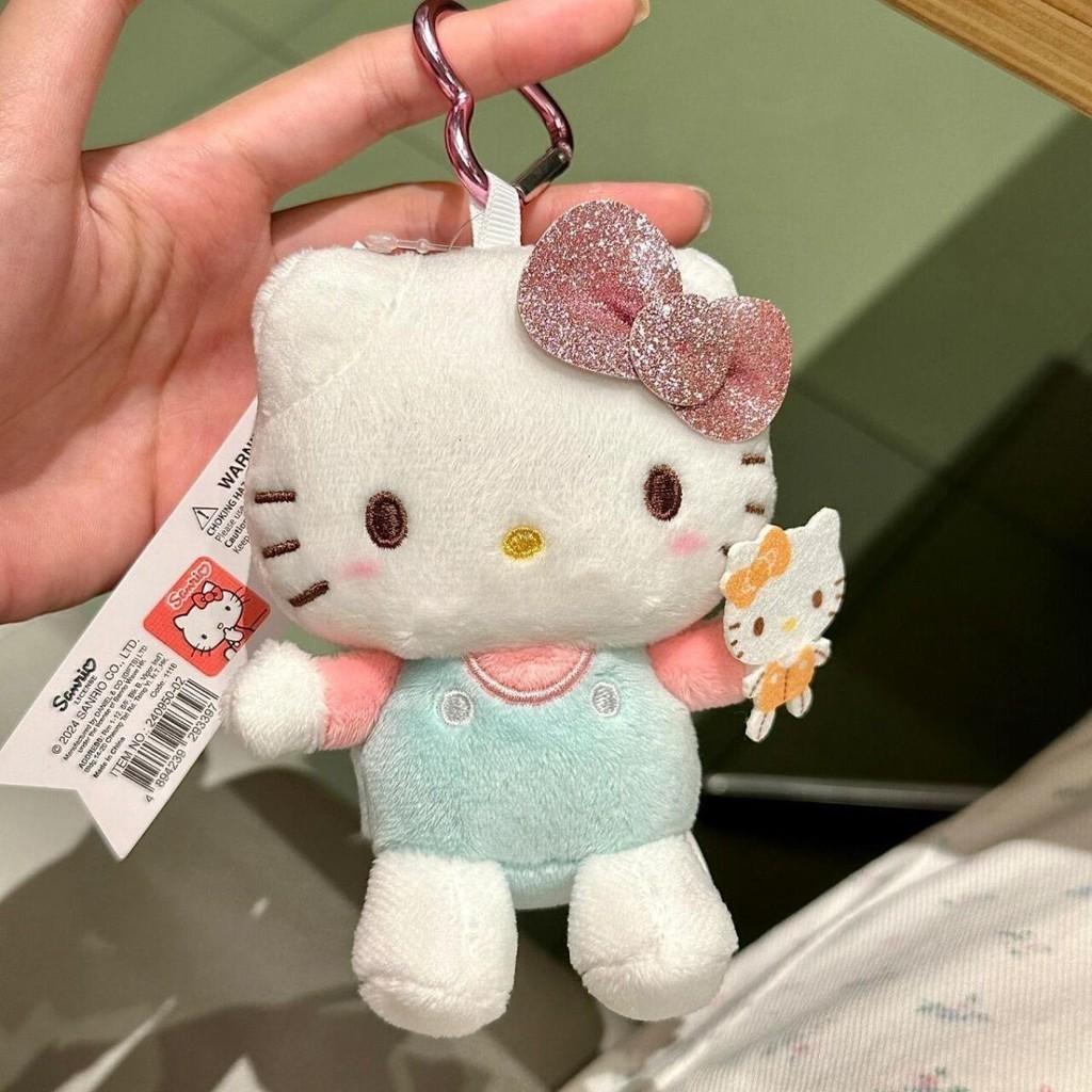 50th Anniversary Hellokitty Plush Keychain Love Lock Catch Bag Decoration Gift