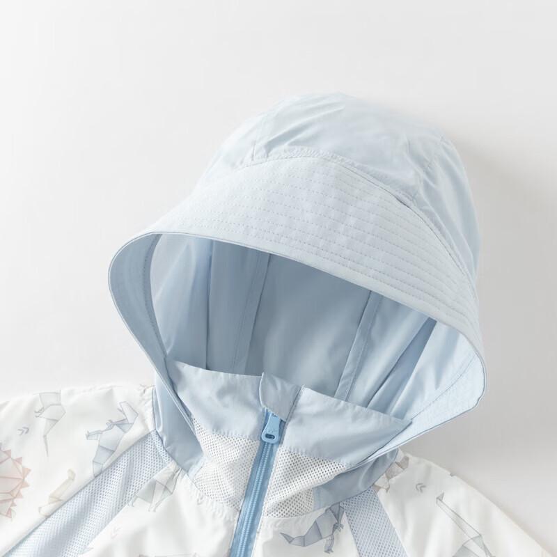 DAVE & BELLA Boys' Hooded UV Protection Sun Jacket