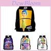 Inside Out 2 Student Backpack Large Capacity Oxford Cloth School Bag Unisex