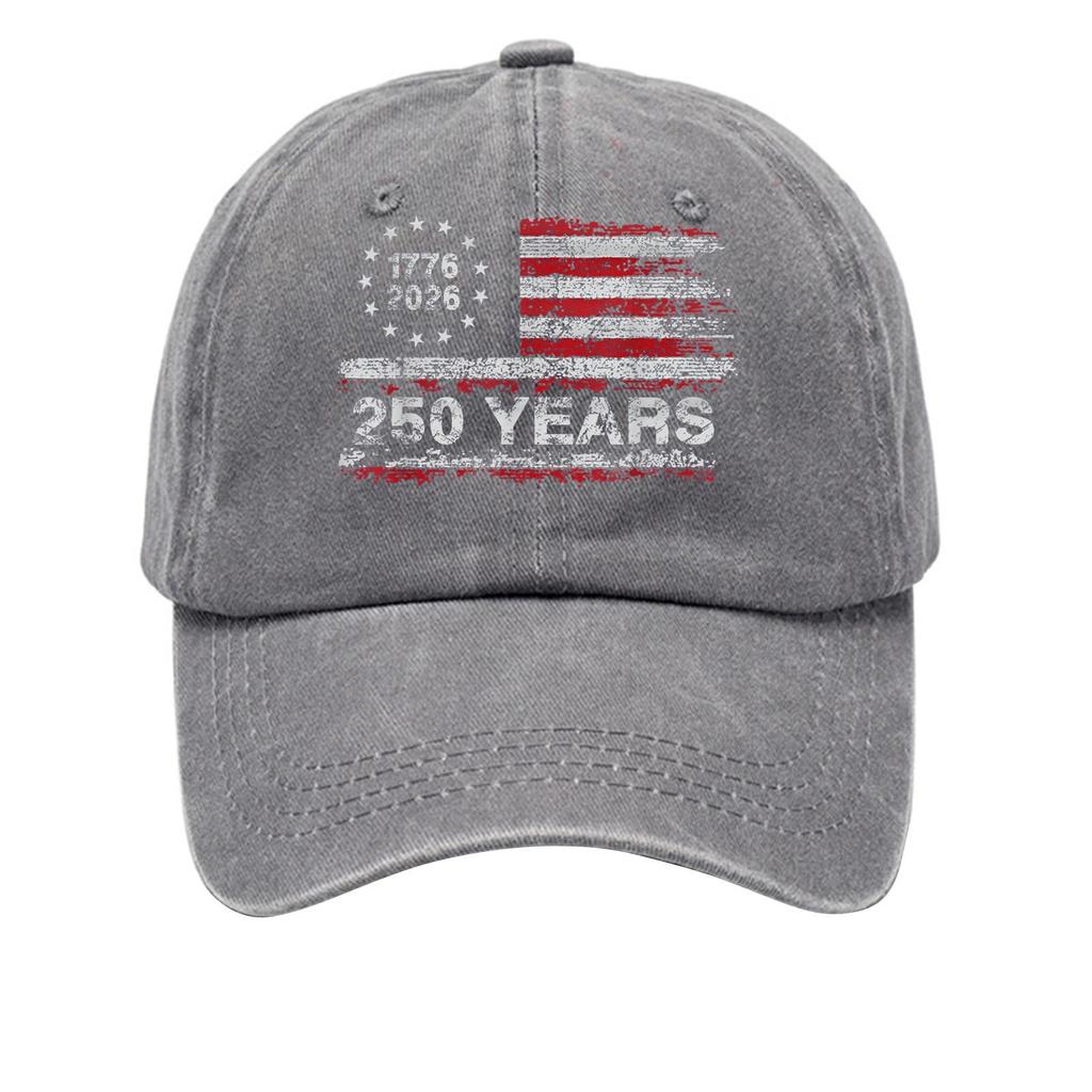American Anniversary Commemorative Hat Printed Baseball Hat
