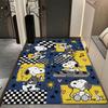 Snoopy Sweet Love Ride Rectangular Rug Nonslip Easyclean Carpet For Kids Bedroom Play Area Home Decor Great Holiday Gift