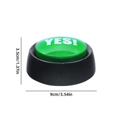 NO!YES! Squeezing Sound Box, Venting Button Prank Buzzer, Prank Sound Generator