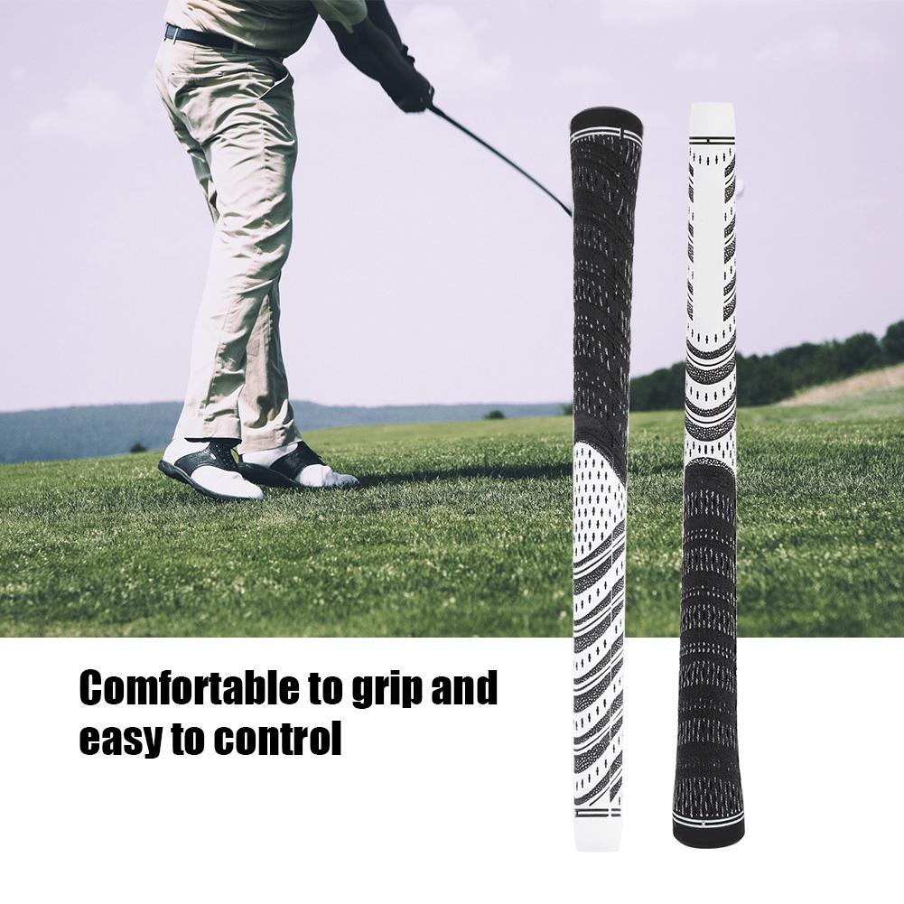 Durable Ultra Light Rubber Golf Club Grip Handle Cover Replacement Accessory(White)