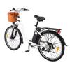 DYU C6 Electric Bike 350W Motor, 36V 12.5Ah Removable Battery, Max Range 40-70KM, 26*1.95 Inch Tires E-Bike